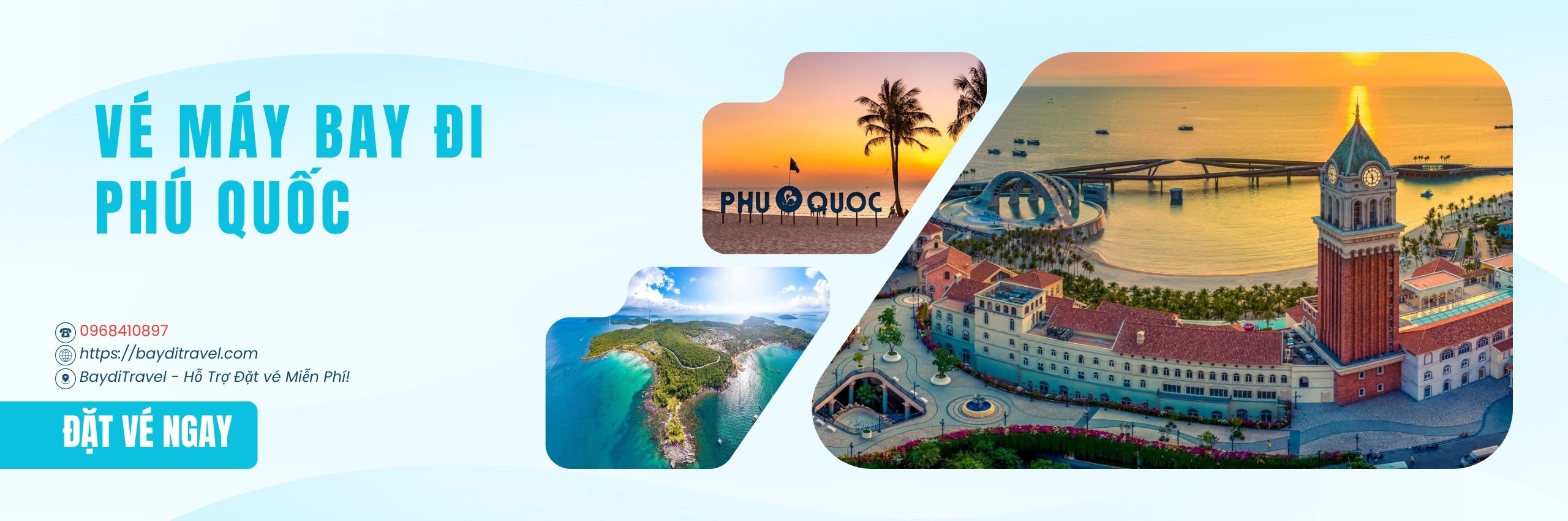 Đặt vé máy bay đi phú quốc